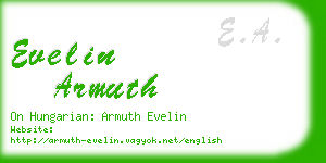 evelin armuth business card